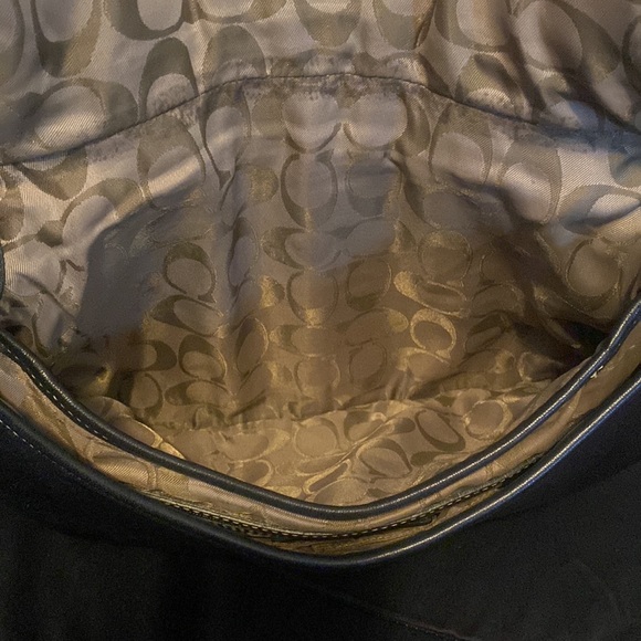 Coach leather shoulder handbag - Picture 6 of 7